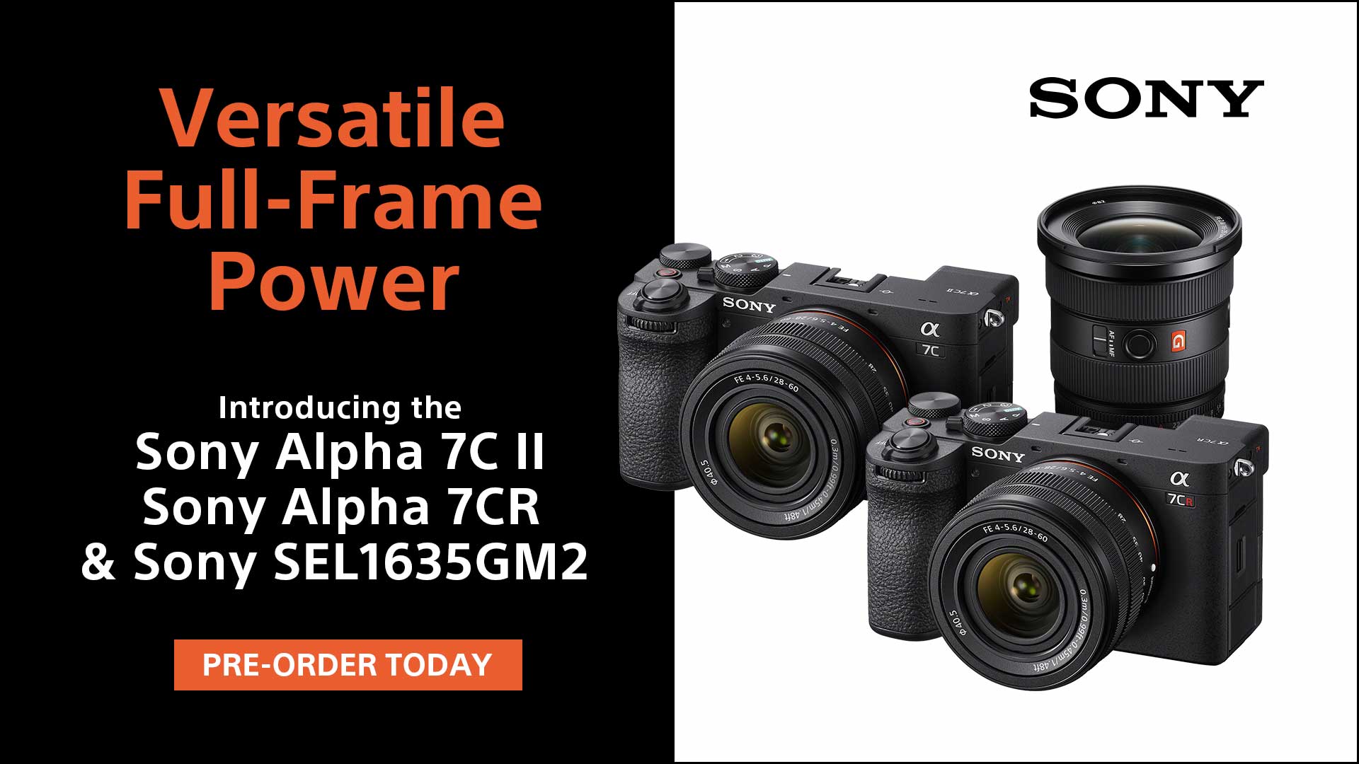Sony Announces New A7C Series Cameras