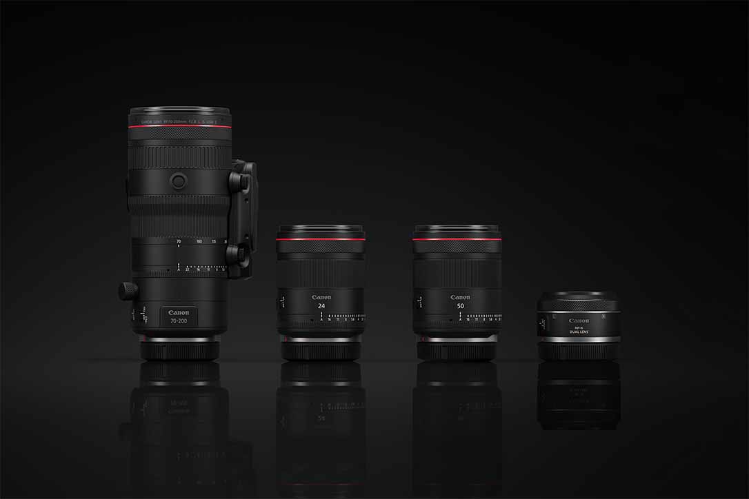 Canon Announces 4 Stunning New RF & RF-S Lenses