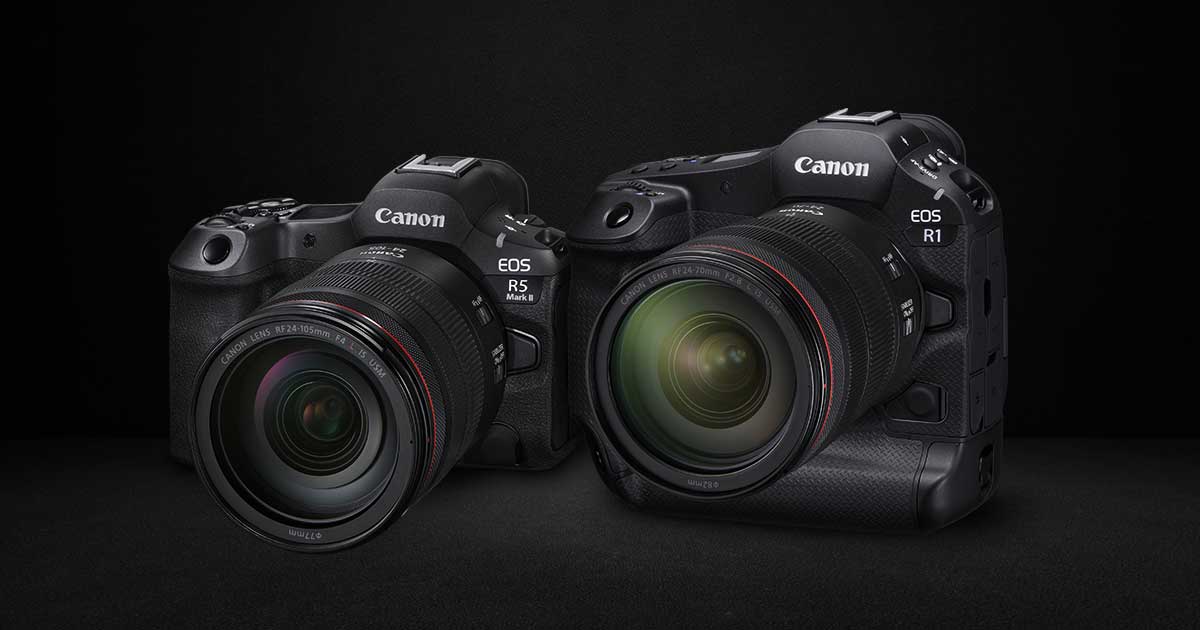 Canon Releases New Firmware for the EOS R5 Mark II and R1