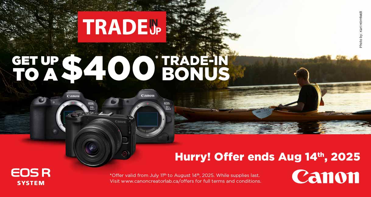 Canon R Series Summer Trade-in Bonus 2025