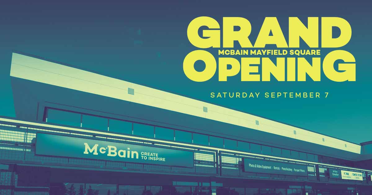 McBain Announces the Mayfield Square Grand Opening Tent Event